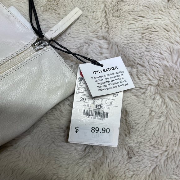 ZARA White Leather Booties - Picture 5 of 6